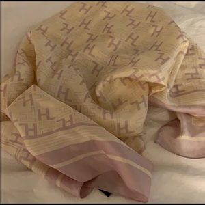 Vintage Herve Leger silk scarf